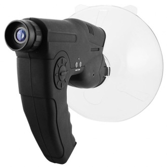 Binocolo con apparecchio acustico - amplificatore di suono per cacciatori