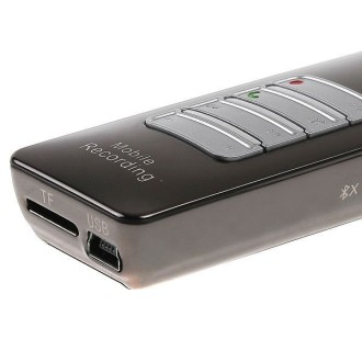 Registratore vocale Bluetooth da 8 GB con rilevamento audio