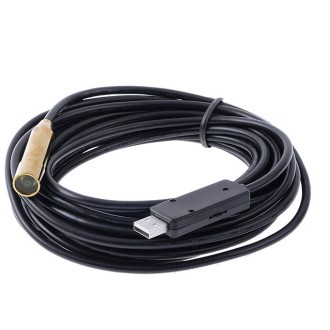 Telecamera USB impermeabile per ispezioni endoscopiche con cavo da 5m/10m/15m/20m/25m
