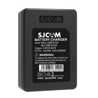 SJCAM SJ6 Legend / SJCAM SJ7 STAR caricatore doppio