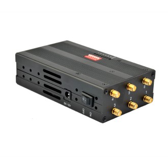 Disturbatore portatile a 6 antenne per segnali CDMA/GSM, DCS/PCS, 2G, 3G, 4G e Wi-Fi