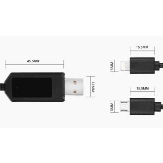 Telecamera Full HD con cavo di ricarica USB