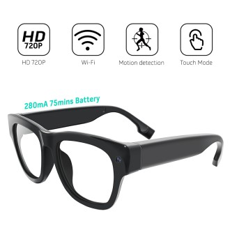Occhiali spia Wi-Fi con telecamera HD 1080P