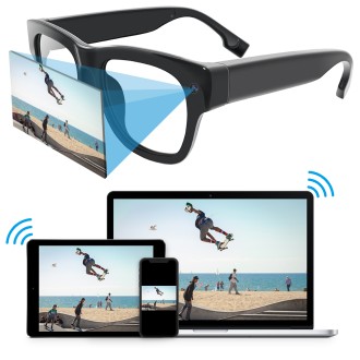 Occhiali spia Wi-Fi con telecamera HD 1080P