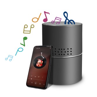 Altoparlante Bluetooth Wi-Fi con telecamera Full HD a 330°