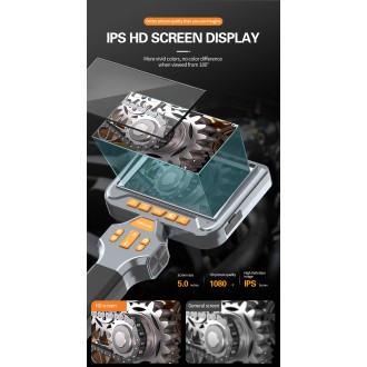 Telecamera endoscopica 1080P con display da 5’’