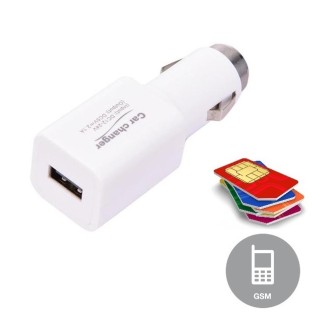 Intercettazione GSM in un caricatore per auto con capacità di registrazione audio