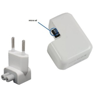 Caricatore USB con telecamera Full HD nascosta