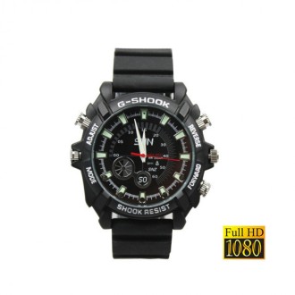 Orologio G-SHOOK nero con telecamera IR 32GB