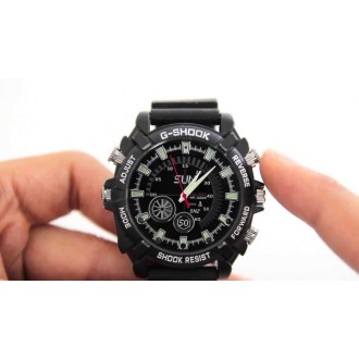 Orologio G-SHOOK nero con telecamera IR 32GB