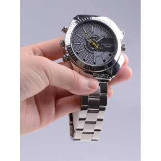 Orologio DIESCL argento con telecamera IR - 4GB/8GB/16GB/32GB