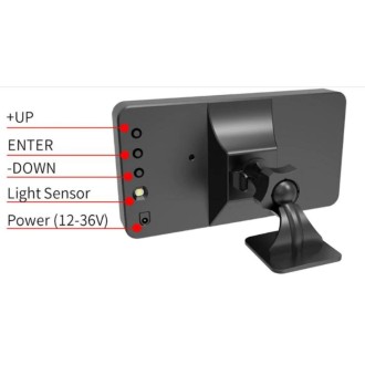 GPS HUD tachimetro auto C1090
