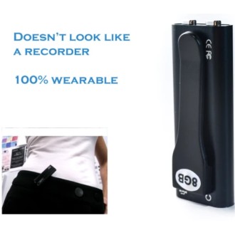 Registratore vocale professionale da 8 GB in una chiave USB