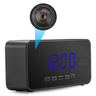 Sveglia spia 1080P con visione notturna e rilevamento del movimento PIR