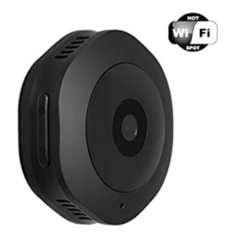 Mini telecamera Wi-Fi con visione notturna IR e supporto magnetico
