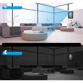 Cornice fotografica Wi-Fi con rilevamento del movimento e visione notturna