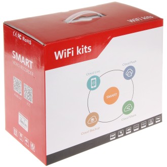 Set di telecamere WiFi con 8 telecamere WiFi IP Full HD