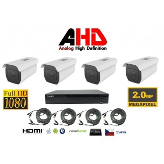 Set di telecamere a 4 canali 2 Mpx 4AHD5
