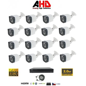 Set di telecamere a 16 canali 2Mpx 16AHD1