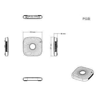 Registratore NVR a 16 canali Longse 3616PG