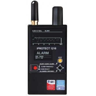 Rilevatore di segnali wireless professionale iProtect 1216 con display OLED