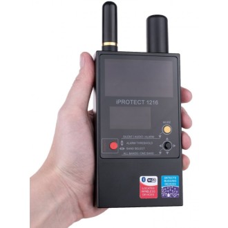 Rilevatore di segnali wireless professionale iProtect 1216 con display OLED