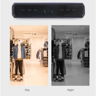 Telecamera Wi-Fi 4K HD integrata in powerbank con visione notturna e rilevamento del movimento