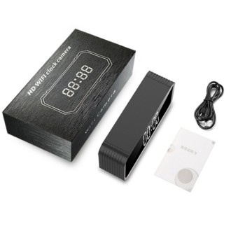 Telecamera da tavolo Wi-Fi 4K HD con visione notturna e rilevamento del movimento