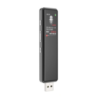 Registratore vocale professionale con rilevamento audio DVR-828