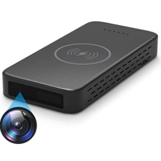 Telecamera DVR 2K integrata in power bank con rilevamento del movimento e visione notturna