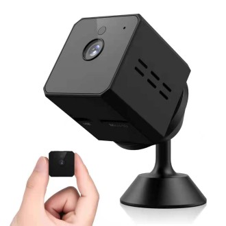 Mini telecamera 1080P con supporto magnetico, visione notturna e rilevamento del movimento