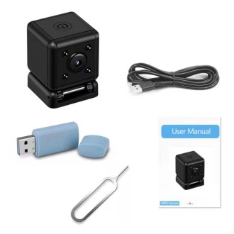 Mini DV sportiva Full HD con rilevamento del movimento e visione notturna