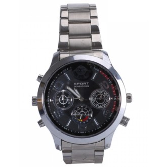 Orologio spia 2K DVR con telecamera e rilevamento del movimento 16GB/32GB