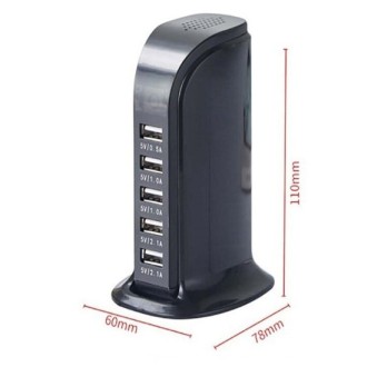 Stazione di ricarica USB con telecamera Wi-Fi nascosta