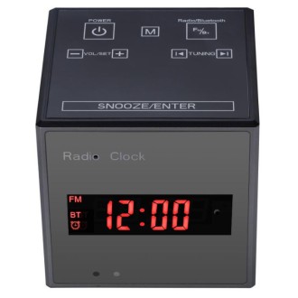 Radiosveglia FM e altoparlante Bluetooth con telecamera WiFi nascosta