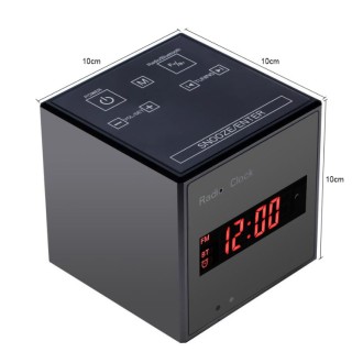 Radiosveglia FM e altoparlante Bluetooth con telecamera WiFi nascosta
