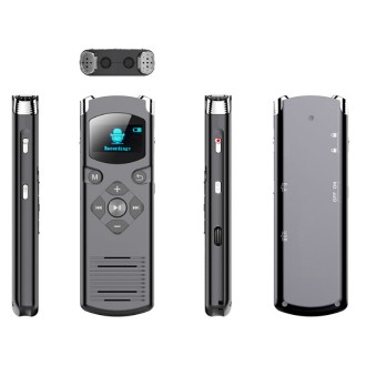 Registratore vocale di fascia alta DVR-616 con batteria di lunga durata e memoria interna da 16 GB