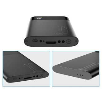Telecamera Wi-Fi 4K HD integrata in powerbank C10 con visione notturna e rilevamento del movimento