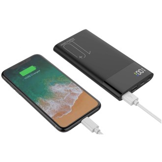 Telecamera Wi-Fi 4K HD integrata in powerbank C10 con visione notturna e rilevamento del movimento