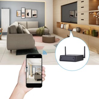 Telecamera di sicurezza Wi-Fi PIR nascosta nel router con batteria a lunga durata