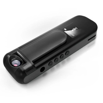Telecamera rotante Full HD con rilevamento del movimento, registratore vocale e lettore MP3