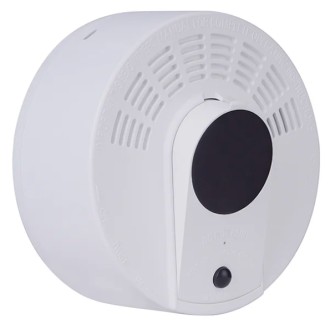 Telecamera Wi-Fi nascosta in un rilevatore di fumo con autonomia in standby fino a 1 anno