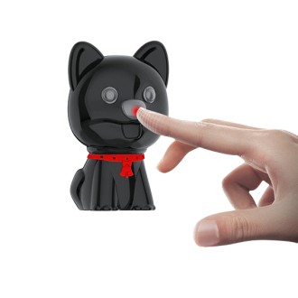 Mini registratore vocale nascosto in un ciondolo a forma di cane E300