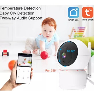 Tata wireless per bambini con rilevamento del movimento e del pianto TYMB03-20