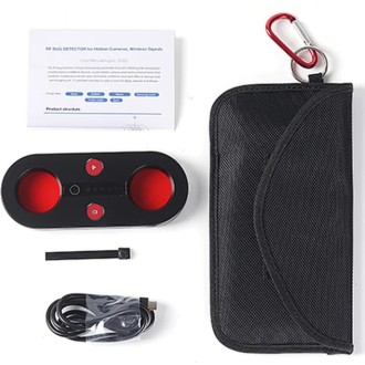 Rilevatore Anti Spy RF per microspie GSM e telecamere WiFi nascoste