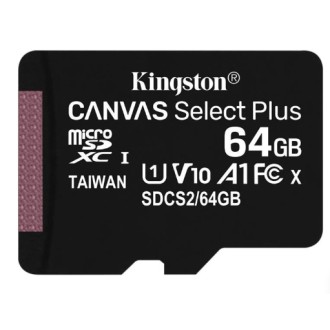 Scheda di memoria MicroSD Kingston 64 GB – Classe 10