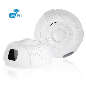 Telecamera Wi-Fi nascosta in un rilevatore di fumo