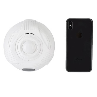 Telecamera Wi-Fi nascosta in un rilevatore di fumo