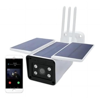 Telecamera di sicurezza Wi-Fi solare per esterni Innotronik ITY-BC11 (2MP)