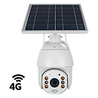 Telecamera di sicurezza IP PTZ solare 4G rotante Innotronik IUB-BC20-4G (4MP)